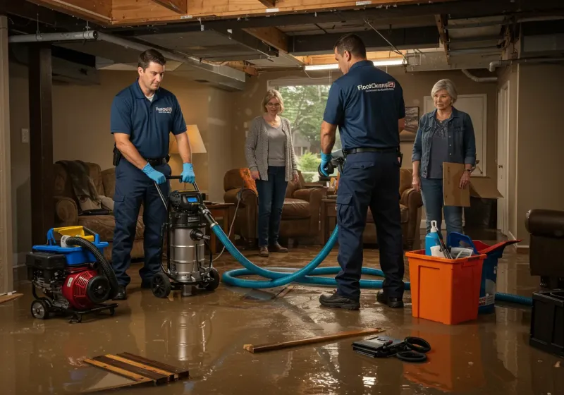 Basement Water Extraction and Removal Techniques process in Muscatine County, IA