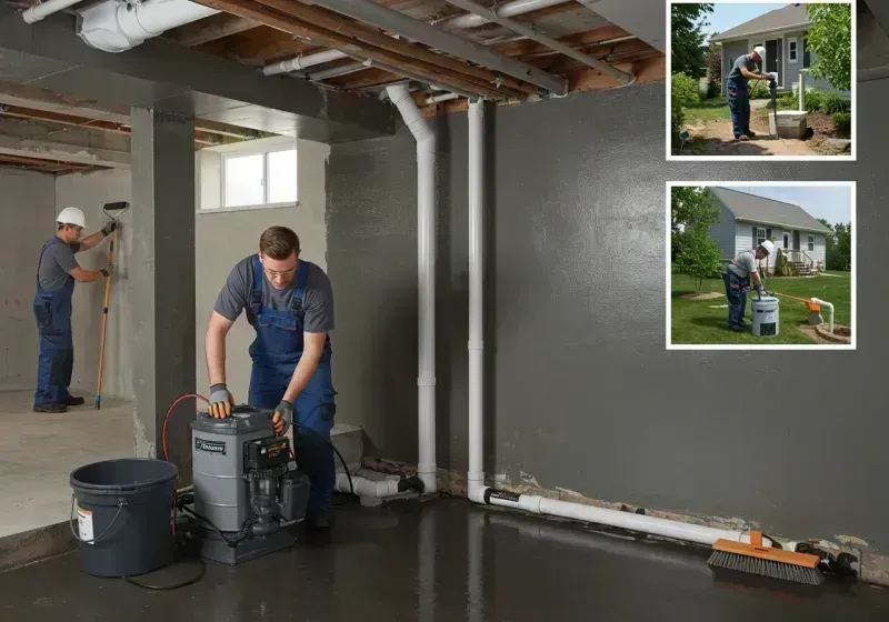 Basement Waterproofing and Flood Prevention process in Muscatine County, IA